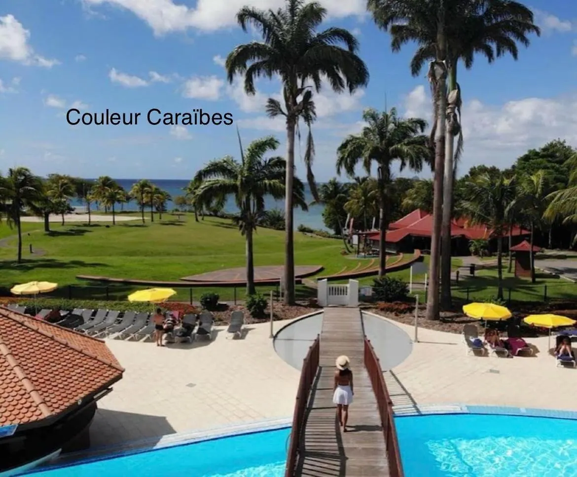 Couleur Caraibes-Ti Evasion Appartement Dans Un Hotel 3 Etoiles Vue Mer Sainte-Luce Apartman