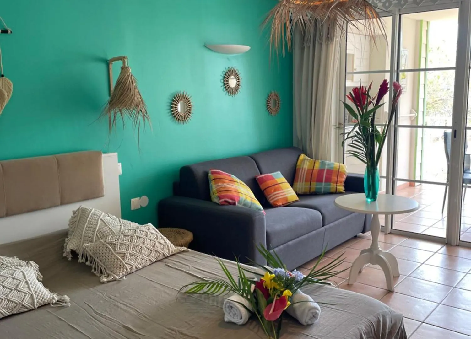 Couleur Caraibes-Ti Evasion Appartement Dans Un Hotel 3 Etoiles Vue Mer Sainte-Luce